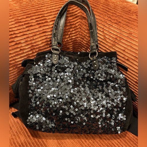 Vintage Juicy Couture Daydreamer Sequin Tote Bag - Picture 14 of 16
